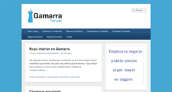 Desktop Screenshot of gamarratiendas.com